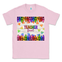 Bubblegum Pink teacher fuel Classic Tee - NancyCooperArtShop