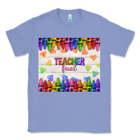 Colony Blue teacher fuel Classic Tee - NancyCooperArtShop