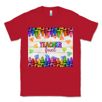 Red teacher fuel Classic Tee - NancyCooperArtShop