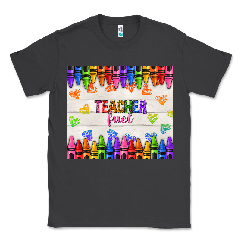 Teacher Fuel Classic Tee by NancyCooperArtShop | Teevron