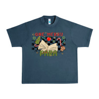 Midnight Navy one merry para Urban Heavy Tee - MaliasSmallBusiness
