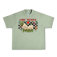 Oil Green one merry para Urban Heavy Tee - MaliasSmallBusiness