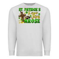 Dove Grey St. Patrick's know Jesus arose Premium Sweatshirt - CowGirlArtShop