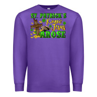Purple St. Patrick's know Jesus arose Premium Sweatshirt - CowGirlArtShop
