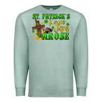 Seafoam St. Patrick's know Jesus arose Premium Sweatshirt - CowGirlArtShop
