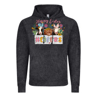 Vintage Black happy easter heifers Vintage Hoodie - MaliasSmallBusiness