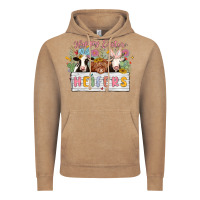 Vintage Coffee happy easter heifers Vintage Hoodie - MaliasSmallBusiness
