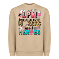 Mushroom lpn because nurses need heroes Heavyweight Sweatshirt - LillyAllenDesigns