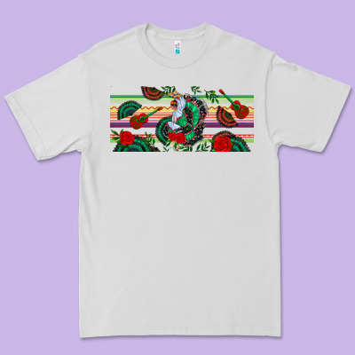Flamenco Dancer Libbey Glass Premium Tee Designed By Bundleandbundleshop