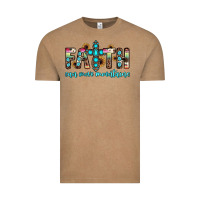 Faith Can Move Mountains Vintage Tee | Teevron