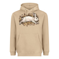 Mushroom Bunny Rabbit leopard Easter Day Heavyweight Hoodie - HowdyJamesFarm