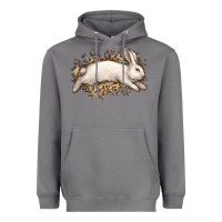 Storm Bunny Rabbit leopard Easter Day Heavyweight Hoodie - HowdyJamesFarm