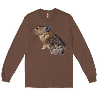 Chestnut pika Long Sleeve Tee - LillyAllenDesigns