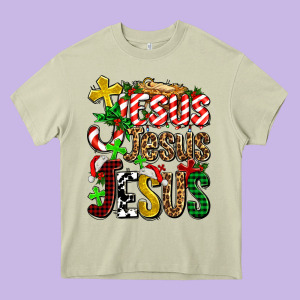 Jesus Jesus Jesus Heavy Core Tee Designed By Adodesignshop