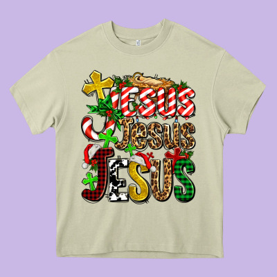 Jesus Jesus Jesus Heavy Core Tee Designed By Adodesignshop