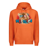 Carrot meowica 4th of july Premium Hoodie - CowGirlArtShop