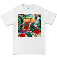 White flamenco dancer seamless pattern Premium Tee - BundleAndBundleShop