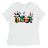 White 911 police firefighter dispatcher Ladies Tee - Jasminsmagicworld