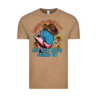 Vintage Coffee lord have mercy baby got her blue jeans on Vintage Tee - NancyCooperArtShop