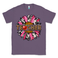 Lavender western teacher sunflower Classic Tee - NancyCooperArtShop