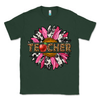 Sports Green western teacher sunflower Classic Tee - NancyCooperArtShop