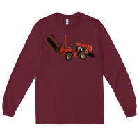 Burgundy red ditch witch Long Sleeve Tee - LillyAllenDesigns