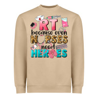 Mushroom rt because nurses need heroes Heavyweight Sweatshirt - LillyAllenDesigns