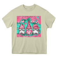 Mossy valentines day gnomes Heavy Core Tee - Jasminsmagicworld