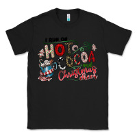 Black I Run Hot Cocoa And Christmas Cheer Classic Tee - CowhideDigitalArt