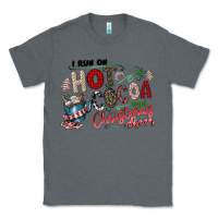 Charcoal Heather I Run Hot Cocoa And Christmas Cheer Classic Tee - CowhideDigitalArt