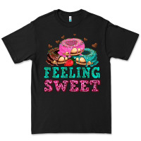 Black feeling sweet donuts Premium Tee - AdoDesignShop