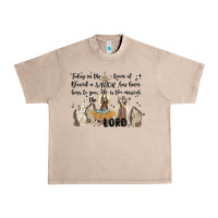French Oak nativity Urban Heavy Tee - MaliasSmallBusiness