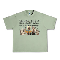 Oil Green nativity Urban Heavy Tee - MaliasSmallBusiness