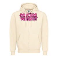 Sandshell Breast Cancer Daycare Worker Zipper Hoodie - texasbilliewilder