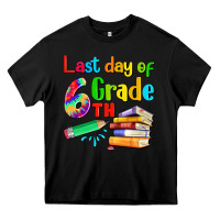 Black last day of sixth grade Heavy Core Tee - Artiststas