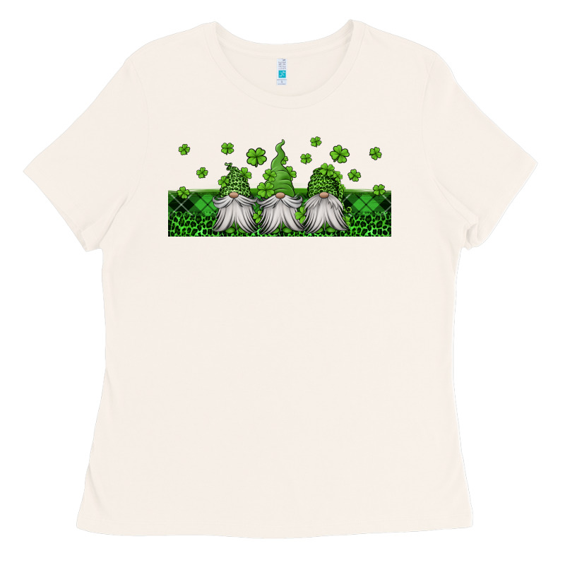 St Patricks Gnomes Ladies Tee by Jasminsmagicworld | Teevron