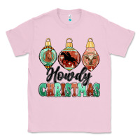 Bubblegum Pink howdy christmas Classic Tee - MaliasSmallBusiness