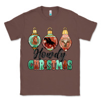 Chestnut howdy christmas Classic Tee - MaliasSmallBusiness