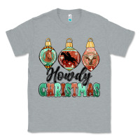Heather Grey howdy christmas Classic Tee - MaliasSmallBusiness