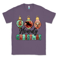 Lavender howdy christmas Classic Tee - MaliasSmallBusiness
