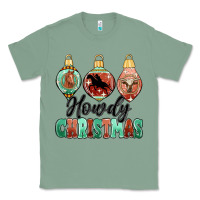 Sage howdy christmas Classic Tee - MaliasSmallBusiness