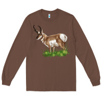 Chestnut pronghorn Long Sleeve Tee - LillyAllenDesigns