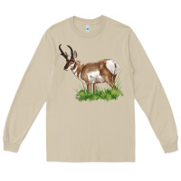 Mushroom pronghorn Long Sleeve Tee - LillyAllenDesigns