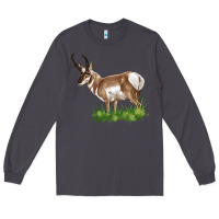 Smoke pronghorn Long Sleeve Tee - LillyAllenDesigns