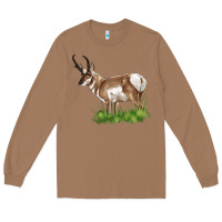 Toasted Coconut pronghorn Long Sleeve Tee - LillyAllenDesigns