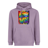 Lavender Love pride Heavyweight Hoodie - CowGirlArtShop