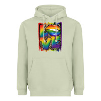 Matcha Love pride Heavyweight Hoodie - CowGirlArtShop