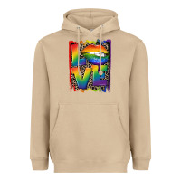Mushroom Love pride Heavyweight Hoodie - CowGirlArtShop