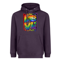Plum Love pride Heavyweight Hoodie - CowGirlArtShop