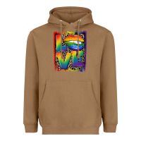 Toasted Coconut Love pride Heavyweight Hoodie - CowGirlArtShop